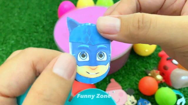 Satisfying Video | Unboxing Angry Birds Surprise Eggs with Kinetic Sand LOL Surprise | ASMR #2 смотреть онлайн