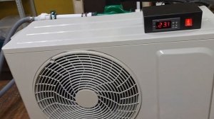 Реверсивный мини чиллер. Нагрев/охлаждение.