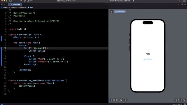 String Pluralization in SwiftUI (Mind Blown ?) – iOS 2023 смотреть онлайн