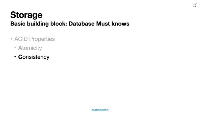 Storage as a Building Block of System Design | Lecture 5/8 смотреть онлайн