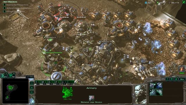 StarCraft: Mass Recall V7.0 Terran Campaign Mission 9 - New Gettysburg (City Tileset) смотреть онлайн