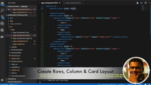 Amexio v5 Angular Layouts смотреть онлайн
