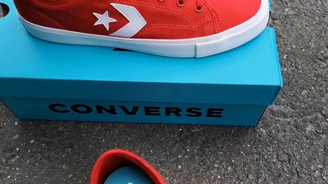 Converse Star Replay 166997C красные низкие оригинал смотреть онлайн