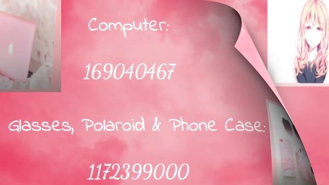 Roblox Aesthetic Pink Decal ID Codes смотреть онлайн