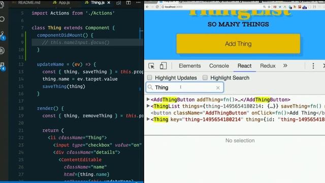 Day 07 - Afternoon, part 11: ThingList - componentDidMount - XTBC 2017 Session 1 смотреть онлайн
