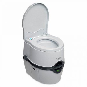 Обзор на биотуалет с электрической помпой смыва  Thetford Porta Potti 565E