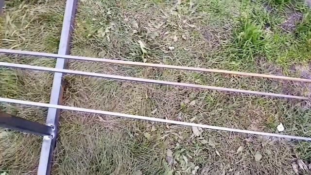 Крыльцо из профильной трубы с навесом своими руками. Холодная ковка. смотреть онлайн