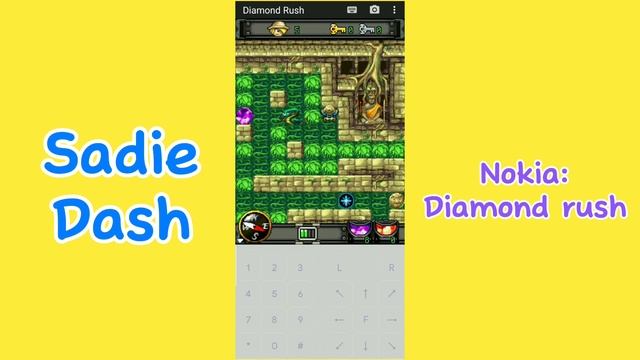 Sadie Dash|Java game|?Diamond rush gameplay смотреть онлайн