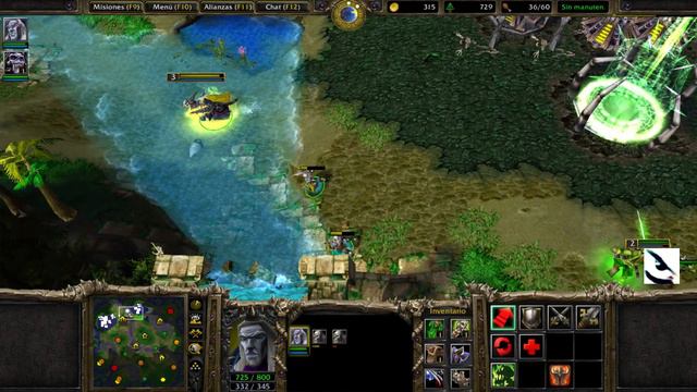 Warcraft 3 W3champions Multijugador Online IraSalvaje(UD) vs Merzocin(ORC) смотреть онлайн