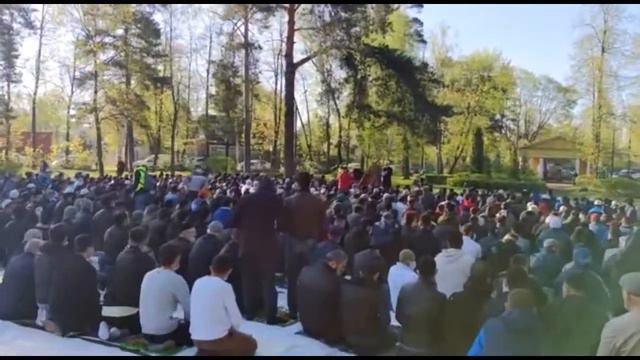 Ураза байрам 2021 в Малаховке Московская область смотреть онлайн