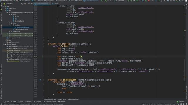Android Sudoku Tutorial in Kotlin #5 - Starting Cells смотреть онлайн