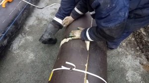 Скорлупа ППУ из пенополиуретана марки Тис - монтаж в городе Полевской