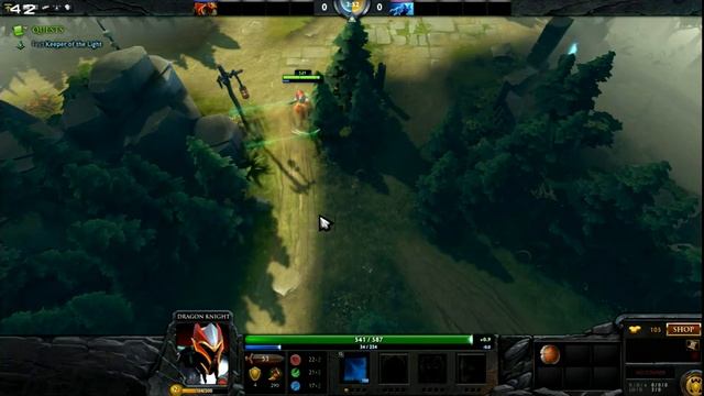 DOTA 2 GeForce 840m Gameplay Video смотреть онлайн