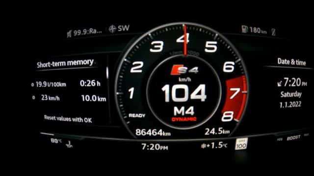 Audi S4 B9 Acceleration And Driving Stage 1