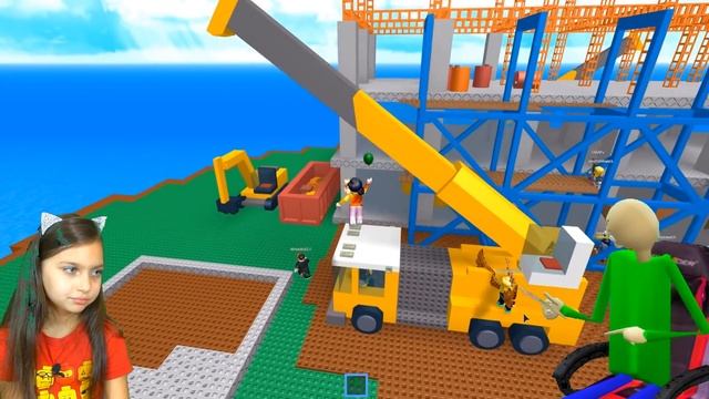 Спасаю БАЛДИ от ЦУНАМИ РОБЛОКС Выживание на острове Челлендж BALDI в Реальной Жизни Roblox Валеришк смотреть онлайн