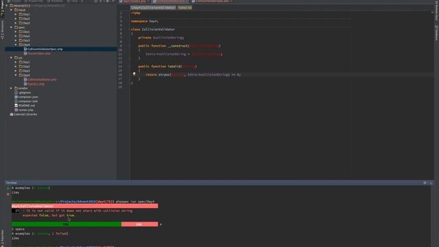 Advent of Code Day 4 - TDD in PHP with phpspec смотреть онлайн