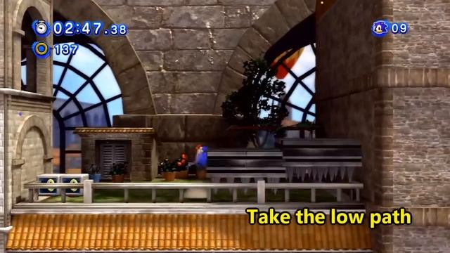 Sonic Generations - Rooftop Run (Act 1) - Red Rings смотреть онлайн