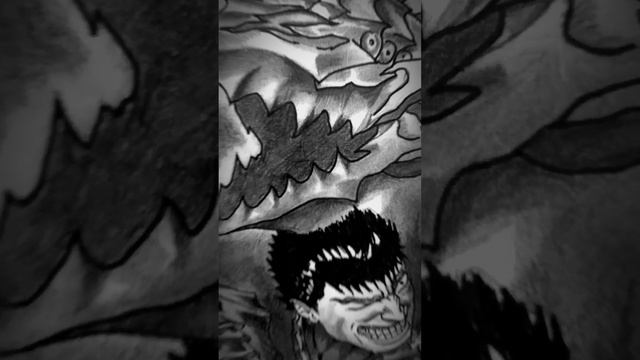 Drawing Guts with Berserk Armor #berserk #guts #draw #animeart смотреть онлайн