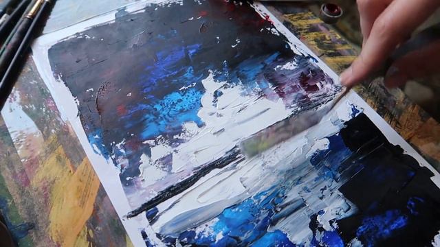 Абстрактная живопись для начинающих\ NIGHT смотреть онлайн