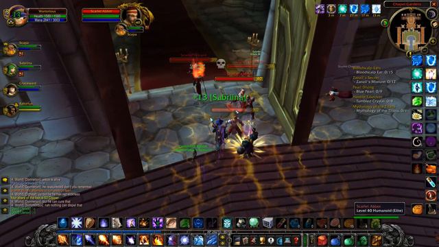 Scarlet Monastery Cathedral Run - Classic Vanilla WoW - Frost Mage смотреть онлайн