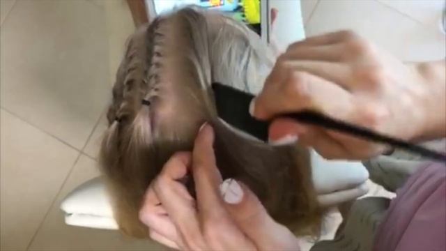 Прическа Косы корнроу Элегантная прическа смотреть онлайн