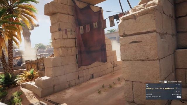 Assassin's Creed Origins Benchmark on GTX 1060-6G Laptop смотреть онлайн