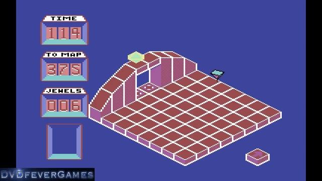 Spindizzy - The C64 Mini gameplay footage - DVDfeverGames смотреть онлайн
