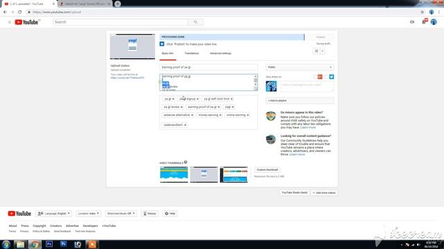 How to upload youtube video easy tricks смотреть онлайн