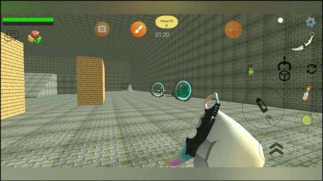 3 нычки в игре Chicken Gun смотреть онлайн