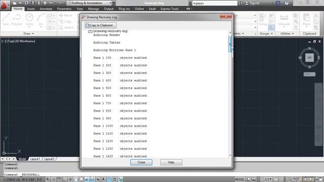 AutoCAD Drawing Repair Methods смотреть онлайн