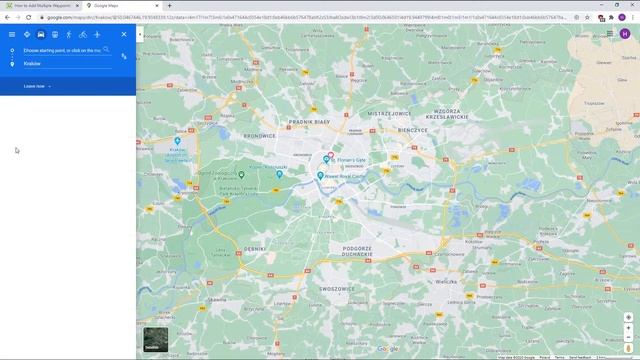 Как добавить несколько путевых точек в Google Maps для Windows / Добавление точек маршрута смотреть онлайн