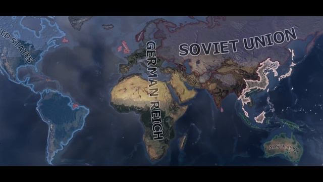 HOI4 Timelapse: Battle Royale 1936-1950 смотреть онлайн