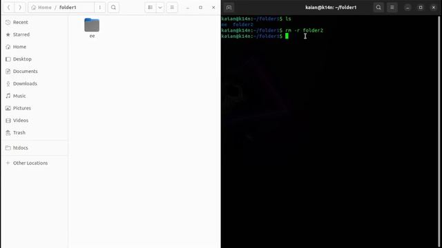 mkdir folder - المجلدات والمسارات linux command смотреть онлайн