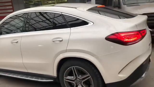 Mercedes Benz GLE W167 решётка радиатора в стиле GLE63 GLE53