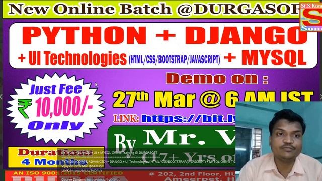 DurgaSoft Hyderabad review | DurgaSoft Ameerpet Hyderabad | Durga Soft For java Course,Fee & 100%Jo смотреть онлайн