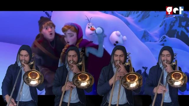 LET IT GO / FROZEN - Trombone смотреть онлайн