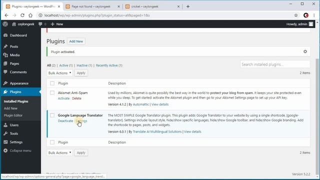 WordPress Dashboard | WordPress Sinhala Tutorials смотреть онлайн