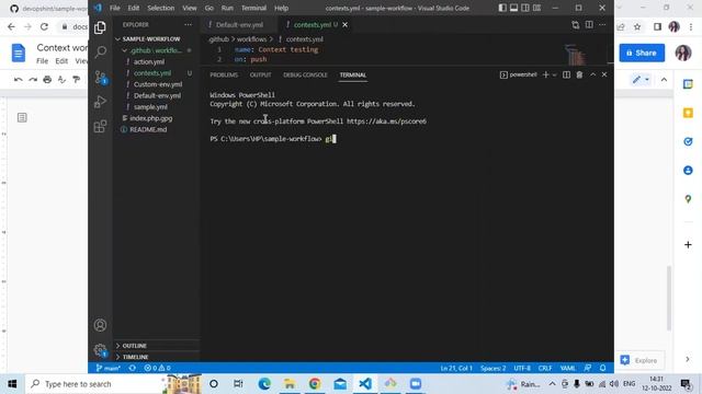 Contexts in GitHub Actions | When to use Contexts in GitHub Actions | GitHub Actions Tutorial смотреть онлайн