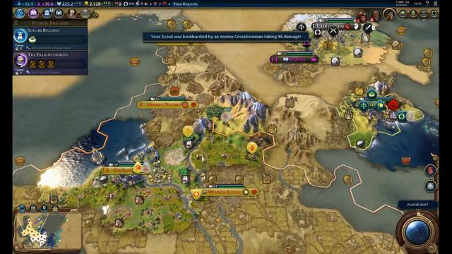 Civilization 6: Japan's Domination #9 War with Congo! смотреть онлайн
