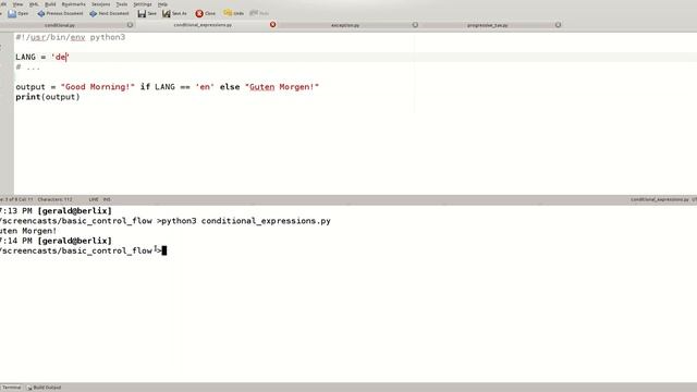 Python 3 Tutorial - Basic Control Flow смотреть онлайн