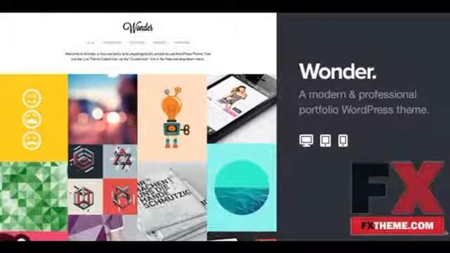 Professional WordPress Portfolio Theme by Tristan Constant смотреть онлайн
