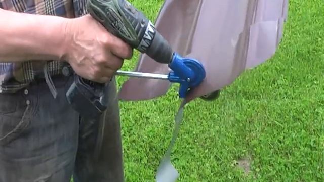 Резка металла, алюминия, пластика. Насадка для шуруповерта смотреть онлайн