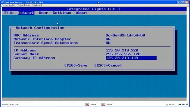 Setting up the iLO3 Interface on the HP DL360 G7 Server смотреть онлайн