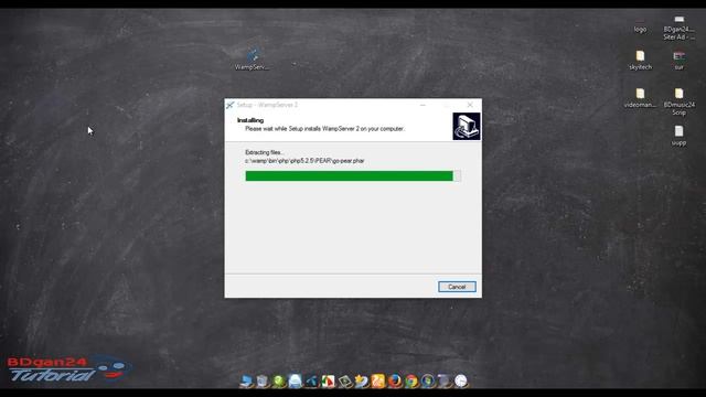 how to setup a localhost server in windows 7,8,8.1,10 WampServer смотреть онлайн
