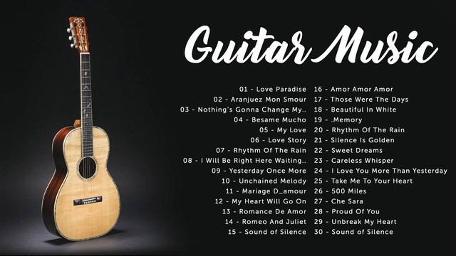 THE BEST INSTRUMENTAL MELODIES OF ALL TIME - Best Guitar Songs 70's and 80's and 90's смотреть онлайн