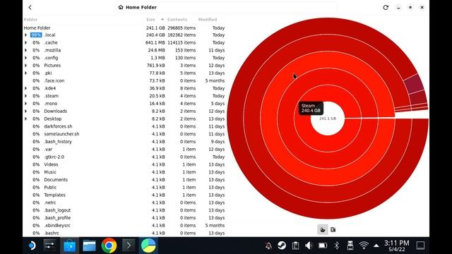 Disk Usage checker on Steam Deck, the BETTER way? смотреть онлайн