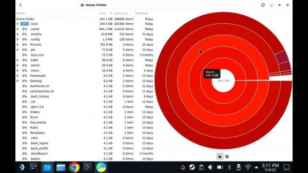 Disk Usage checker on Steam Deck, the BETTER way?