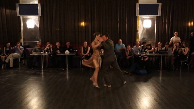László Budai & Andrea Pirity (L&A tango) - 'Libedinsky - Cancion a Magdalena' - Tomsk - 2014 смотреть онлайн