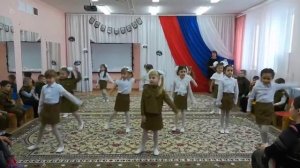 Танец "Пограничницы" от красивых девчонок!!!