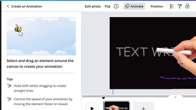 Quick & Simple Method to Animate Hand Writing with Canva смотреть онлайн